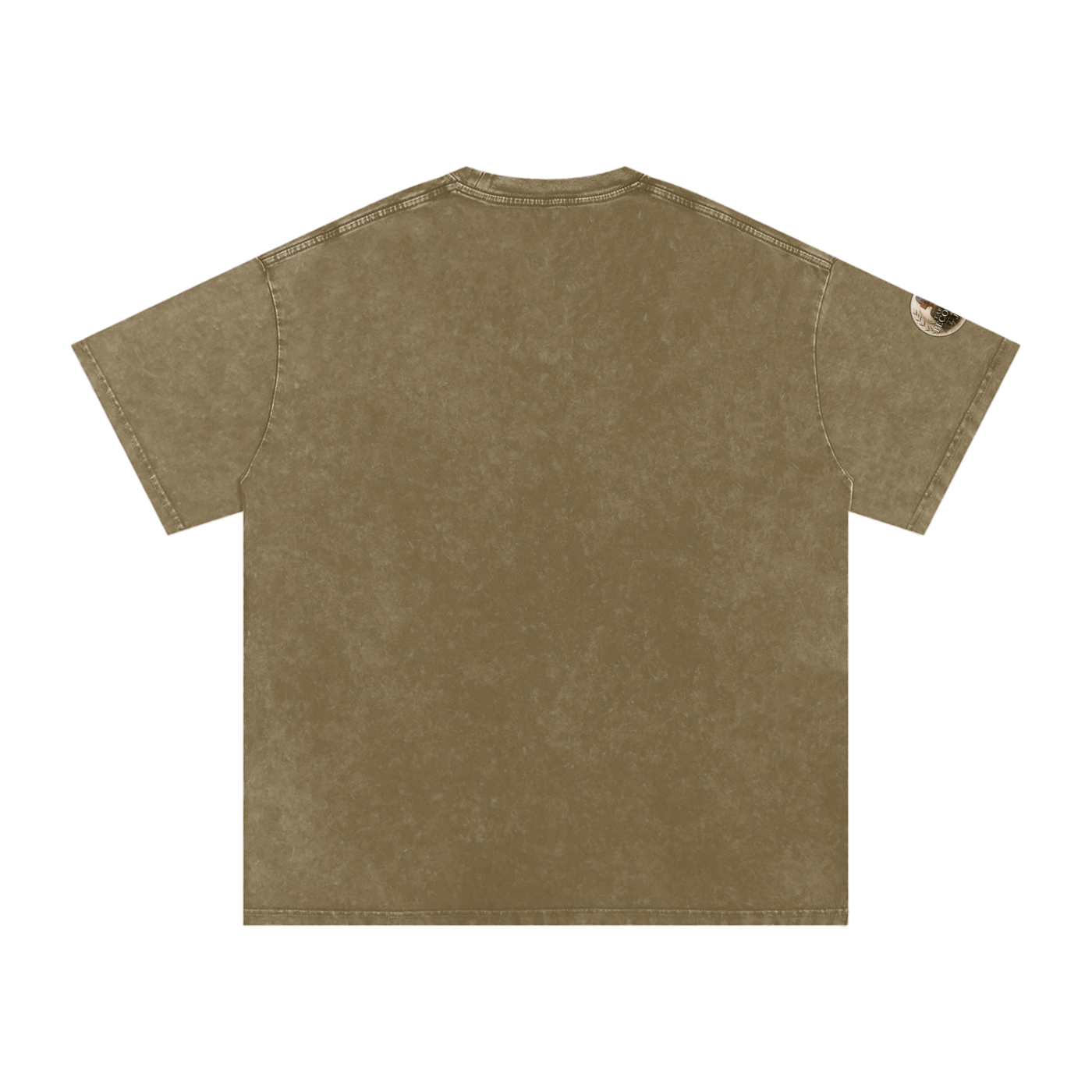 The  Adventurous  Woman, Vintage Style Snow Washed Oversized Cotton T-Shirt