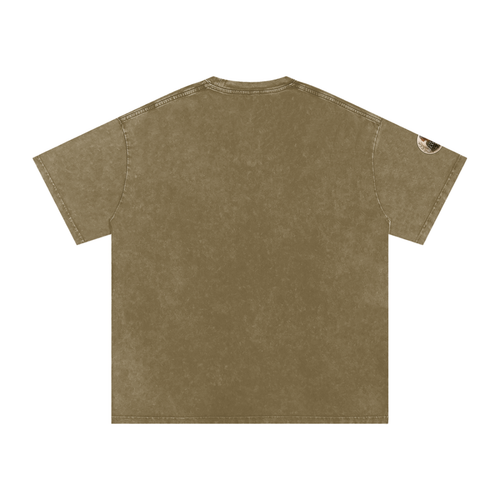 The  Adventurous  Woman, Vintage Style Snow Washed Oversized Cotton T-Shirt