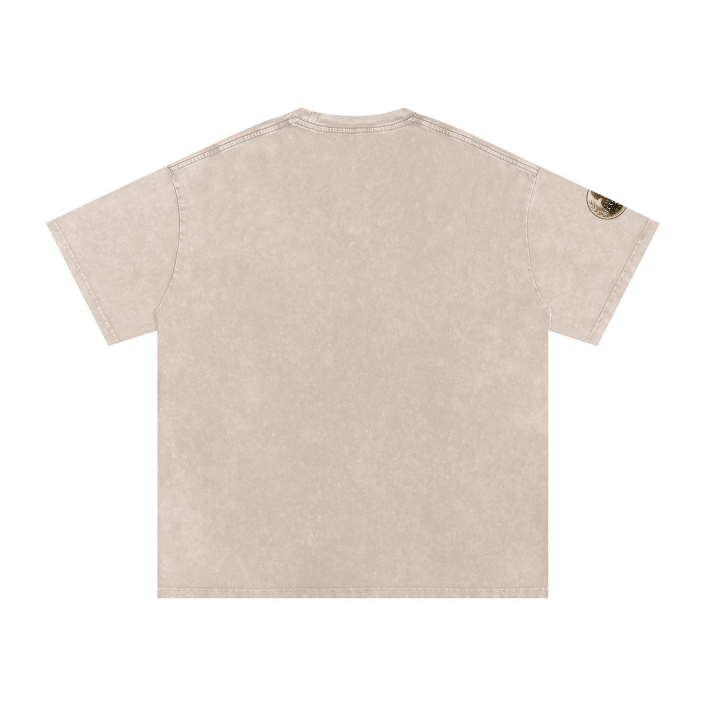 The Resilient Woman, Snow Washed Oversized Cotton T-Shirt, Vintage style