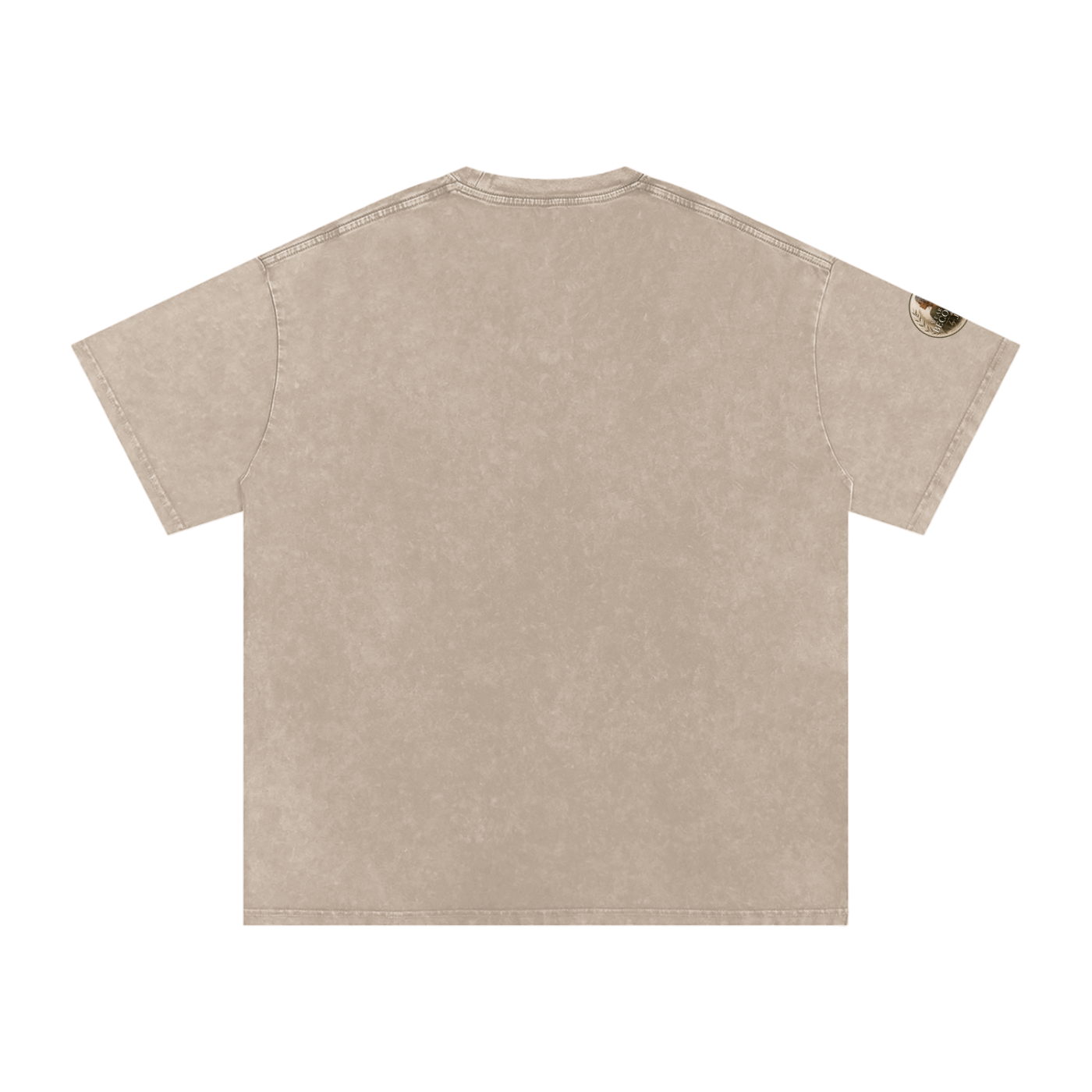The Rebellious Woman -Snow Washed Oversized Cotton T-Shirt Vintage style