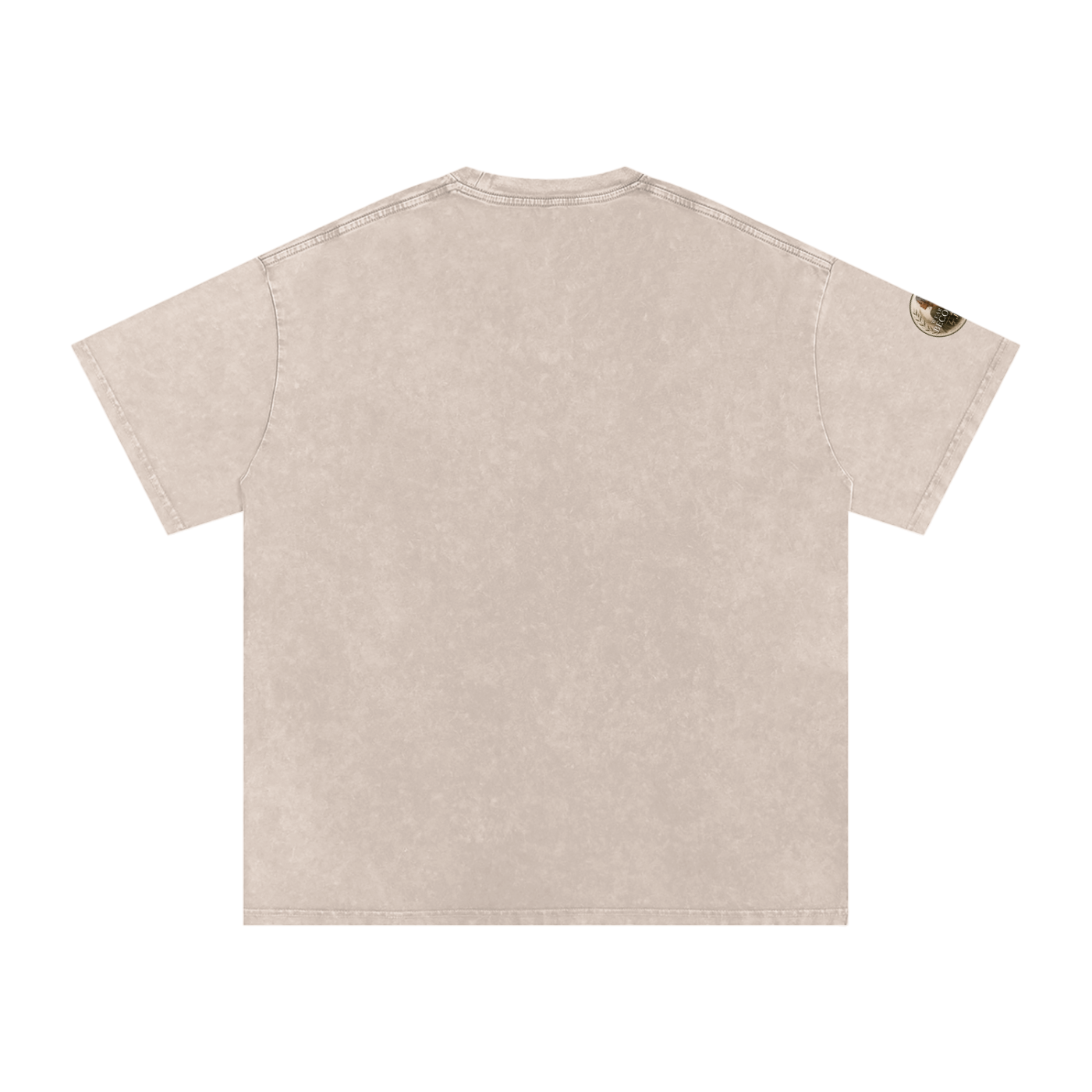 The  Adventurous  Woman, Vintage Style Snow Washed Oversized Cotton T-Shirt